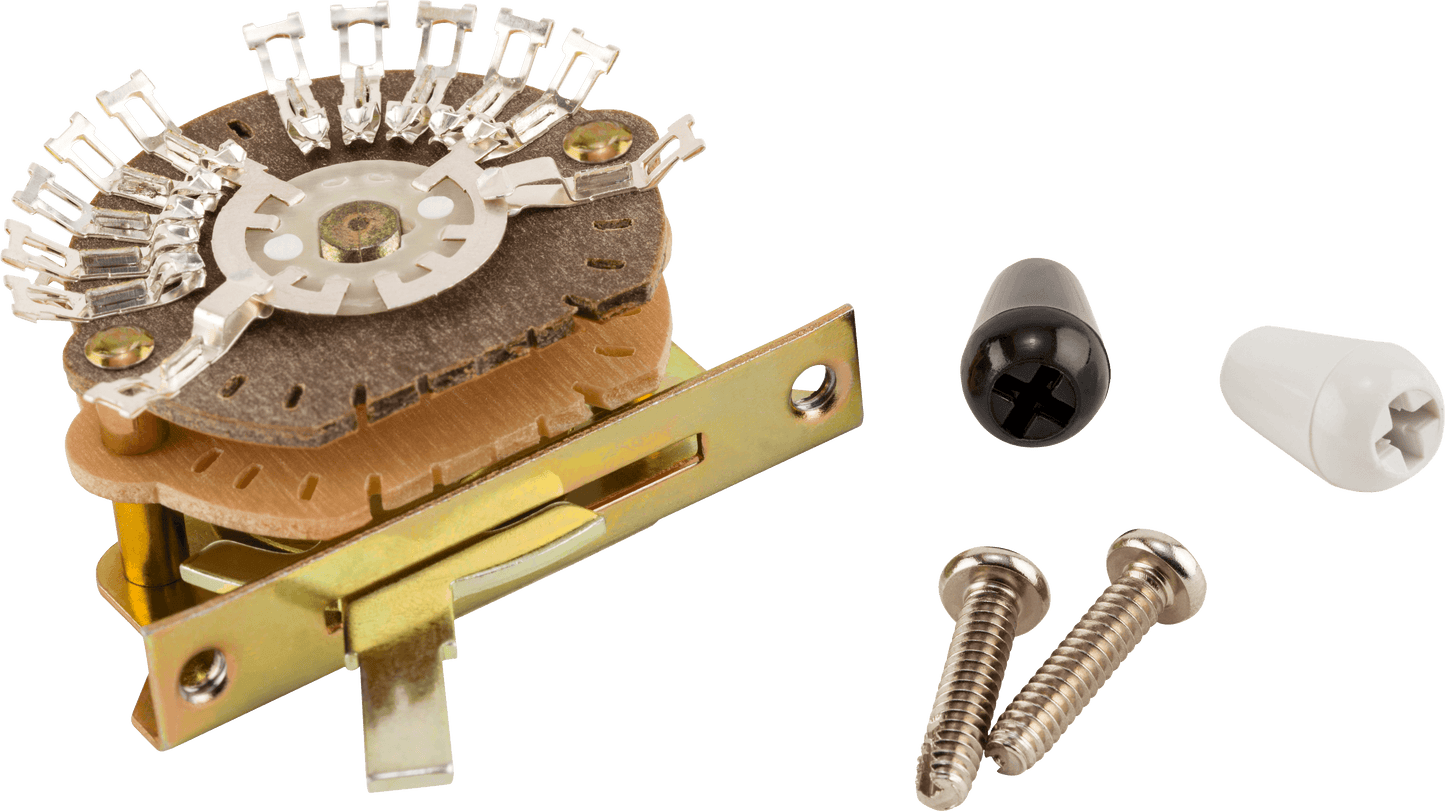 5-Position - 4 Pole Stratocaster®/Telecaster® Discrete Pickup Selector