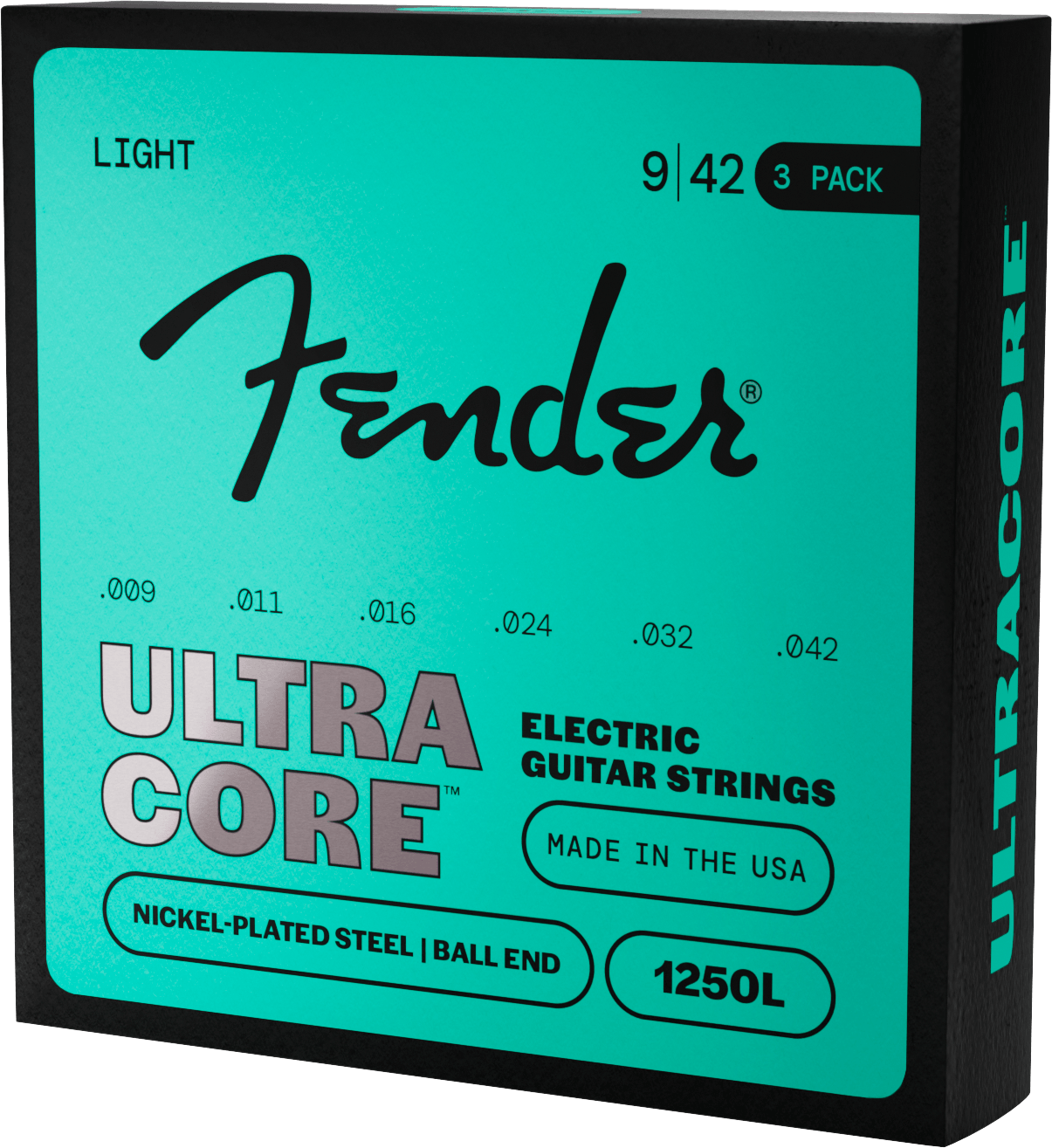 UltraCore™ 1250 Nickel-Plated Steel Guitar Strings (3-Pack)