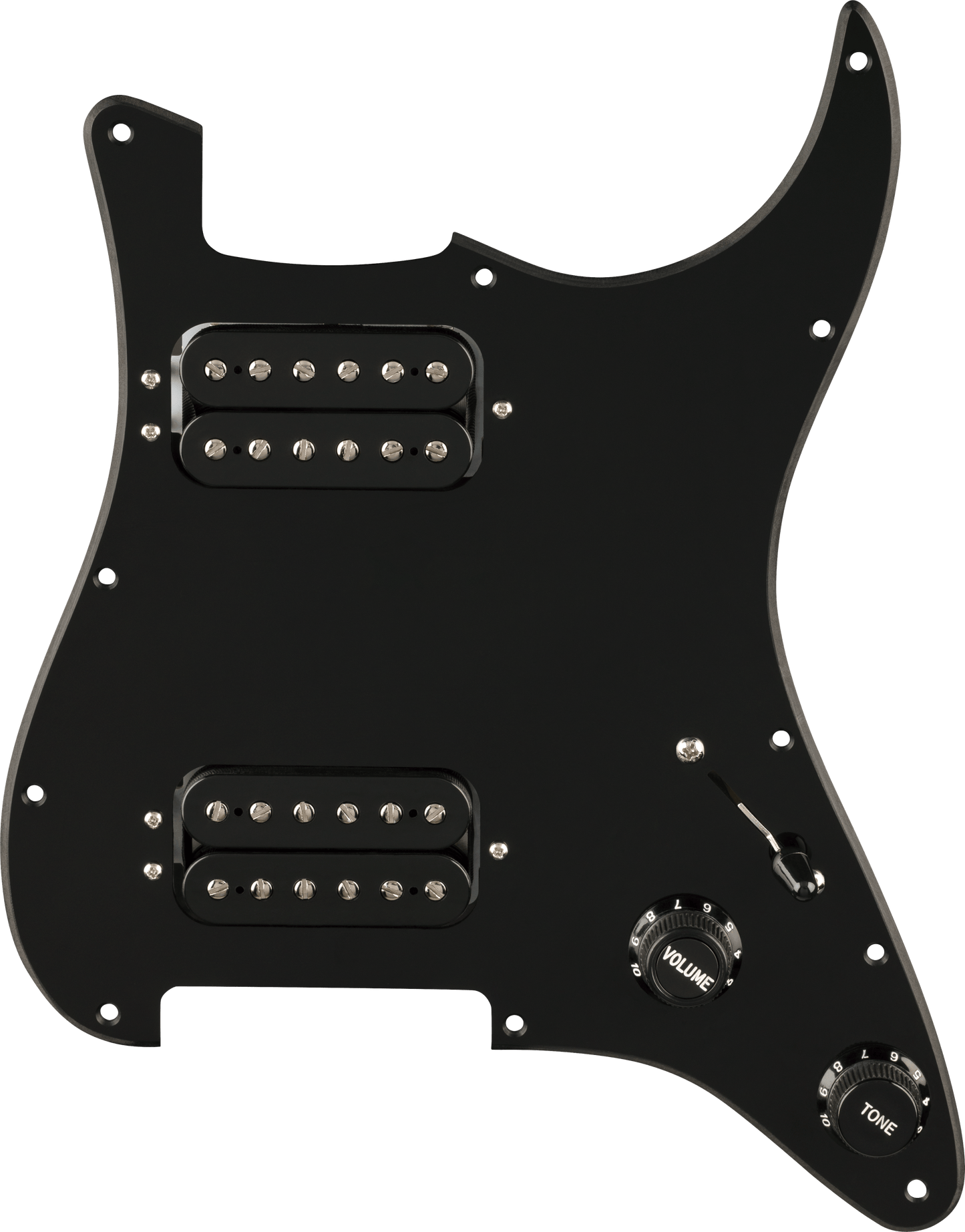 Pre-Wired Strat® Pickguard, Quadra Tap™ HH