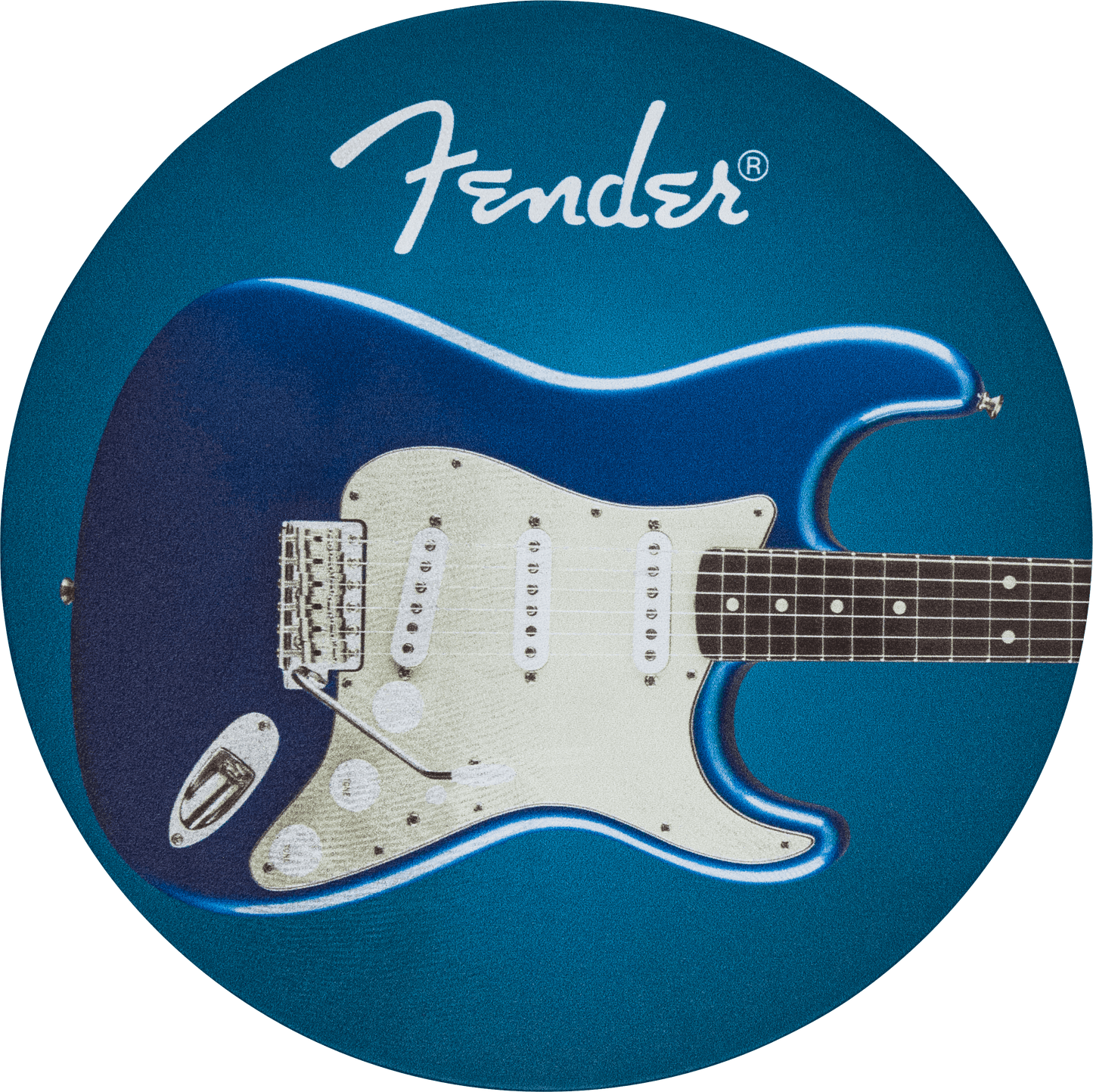 Fender™Guitar Coaster Set, 4-Pack, Multi-Color Leather