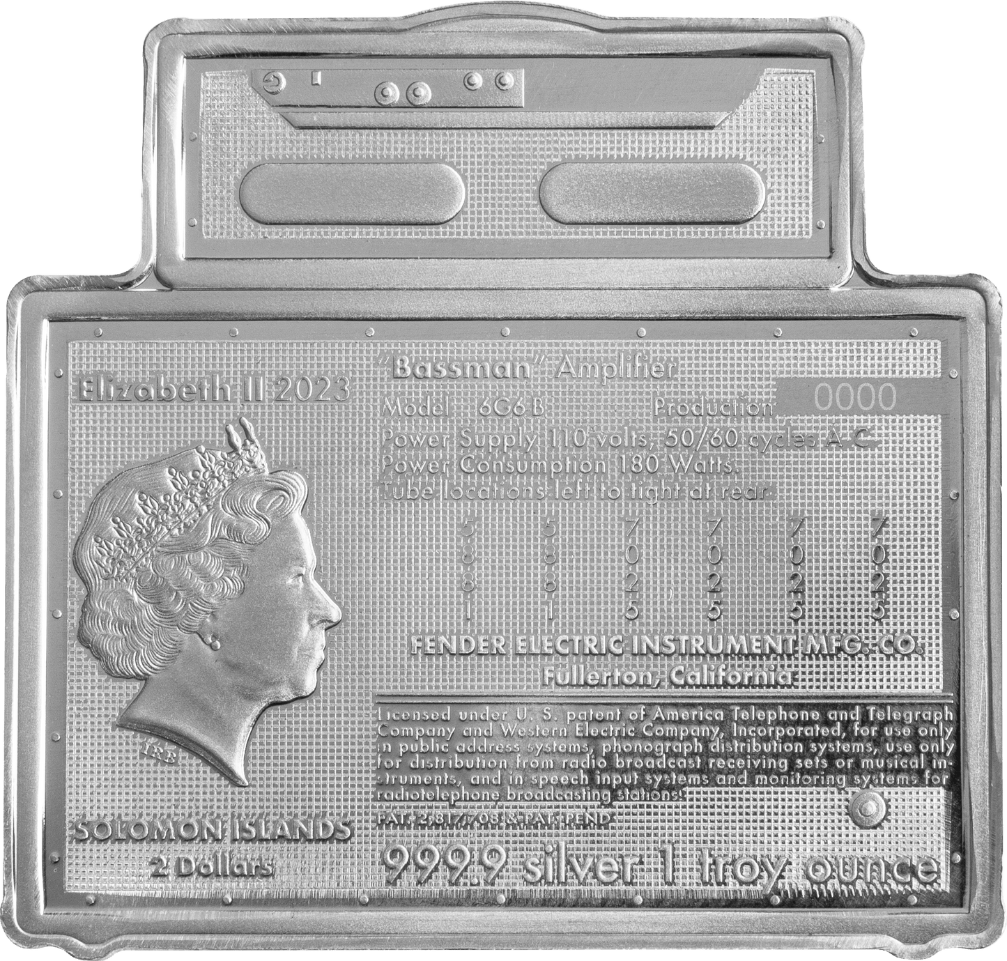 Fender™ Dynamic Duo Silver Coin Set
